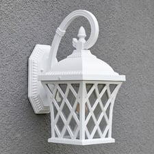 Salvius Steel Outdoor Wall Light