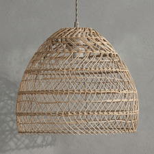 Amantea Mette Rattan Pendant Light