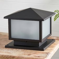 Tivoli Pillar Metal Exterior Post Top Light