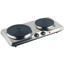 Maxim Portable Twin Cooktop with Hotplates