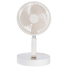 Heller White 3 Speed Portable Fan