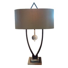 Fishia Linen Table Lamp