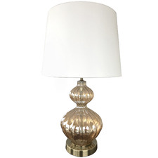60cm Andria Glass Table Lamp