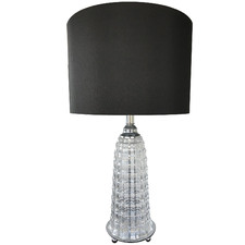 63cm Beautia Glass Table Lamp