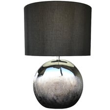 Lily Silver Ceramic Table Lamp