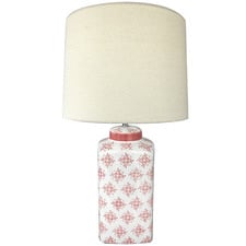 Millie Pink Ceramic Table Lamp