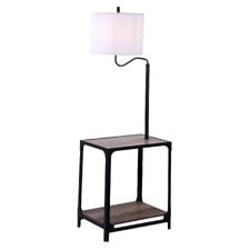Cleo Iron Floor Lamp with USB