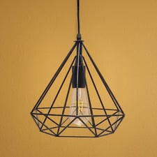 Black Dymens Metal Pendant Light