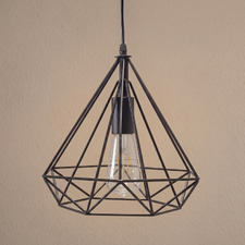 Black Dymens Metal Pendant Light