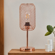 Eddie Metal Mesh Table Lamp