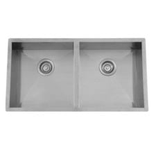 Calibre 840mm Undermount Double Stainless Steel Kitchen Sink