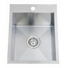 Calibre 380mm Single Stainless Steel Kitchen Sink