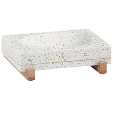 White Quartz Soap Dish