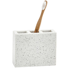 White Quartz Toothbrush Holder