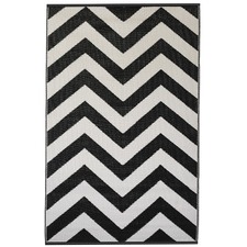 Laguna Black and White Rug