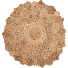 Marigold Round Jute Rug