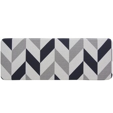 Grey Herringbone Reversible House Mat