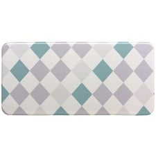 Simple Diamond Reversible House Mat