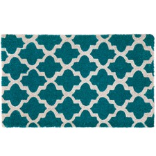 Blue & White Girih Tile Doormat