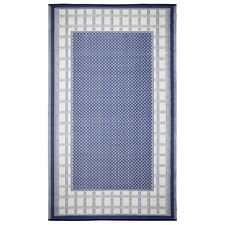 Midnight Blue Europa Power-Loomed Indoor & Outdoor Rug