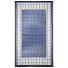 Midnight Blue Europa Power-Loomed Indoor & Outdoor Rug