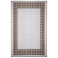 Chestnut & Walnut Brown Europa Power-Loomed Indoor & Outdoor Rug