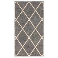 Grey Tucson Power-Loomed Indoor & Outdoor Rug