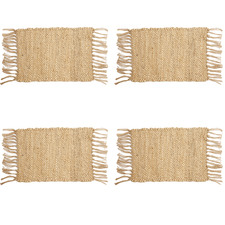 Chandan Jute Placemats (Set of 4)