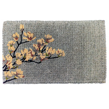 Grey Magnolia Tempe Coir Doormat