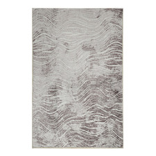 Brown Shikhar Machine Washable Rug