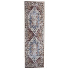 Multi-Coloured Maja Vintage-Style Runner