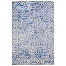 Blue Shay Machine Washable Rug