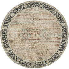 Leander Traditional Round Rug