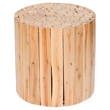 Caius Mango Wood Side Table