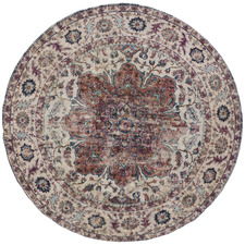 Demetrius Traditional Round Rug