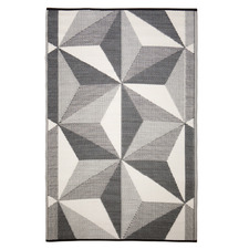 Glacier Grey Isamail Outdoor Rug