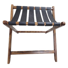 Lewis Acacia Wood Luggage Rack