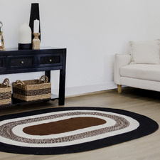 Laconia Hand-Woven Indoor/Outdoor Oval Rug