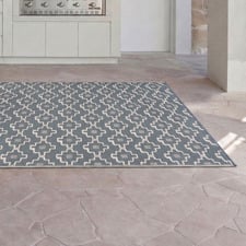 Grey Copenhagen Reversible Outdoor Floor Mat