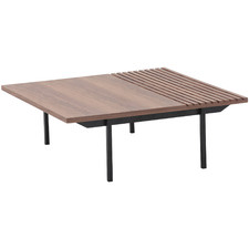 Medium Timber Toshio Square Coffee Table