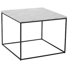 Rollins Square Marble Coffee Table