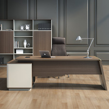 Anders Executive Desk with Reversible Return