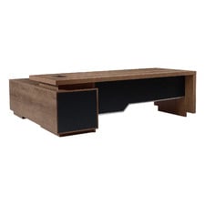 Larkin Executive Desk with Return