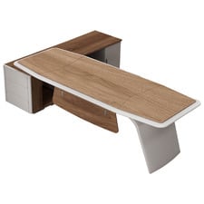 Hugo Executive Desk with Return