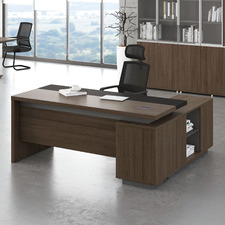Carter Executive Desk with Return