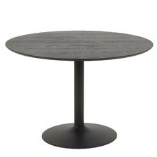 110cm Black Titan Dining Table