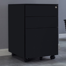 Marx 3 Drawer Mobile Pedestal Filing Cabinet