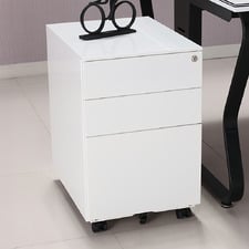 Marx 3 Drawer Mobile Pedestal Filing Cabinet