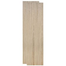 Naturaflex 2700 x 595mm Oak Flexible Fluted Platform Wall Panels (Set of 2)
