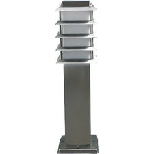 Medium Bollard Lamp in Stainless Steel